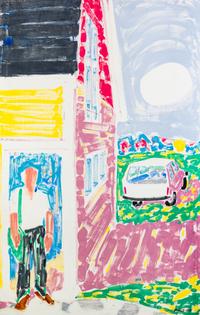 Stephen Pace, (American, 1918-2010), Artist's Studio, 1980