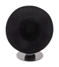 Two Pierre Cardin Black Felt Hats, 1960-70s