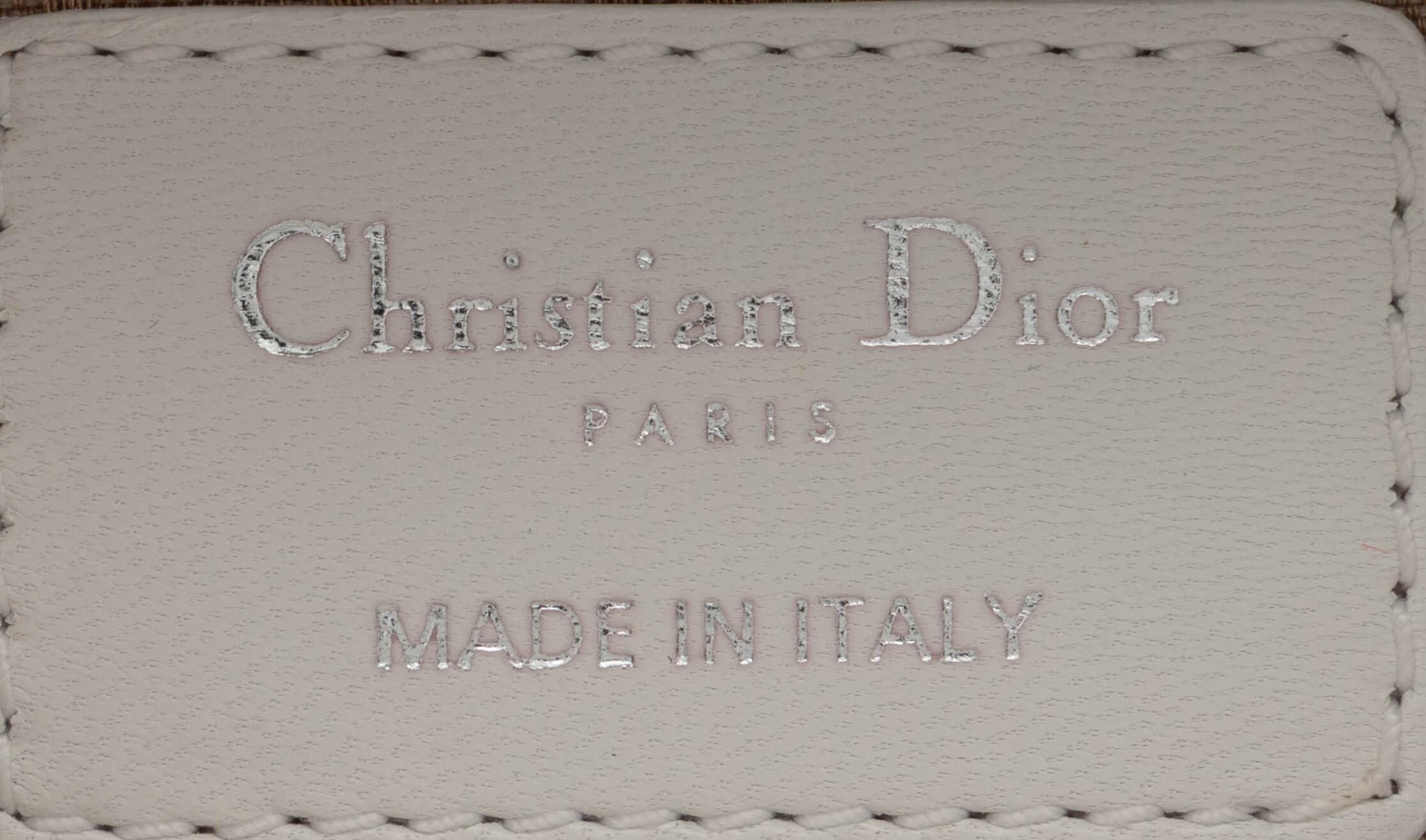Christian Dior, Mini Lady Dior in White Leather