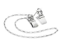 A Georg Jensen Silver Baby Bib Clip