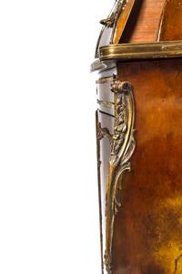 A Louis XV Style Gilt Bronze Mounted Vernis Martin Cabinet Height 69 x width 36 x depth 17 1/2 inches. — EARLY 20TH CENTURY