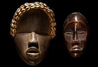 Two Dan Wood Masks