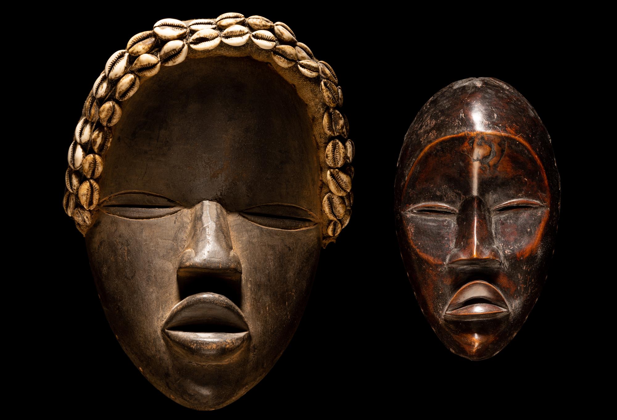 Two Dan Wood Masks