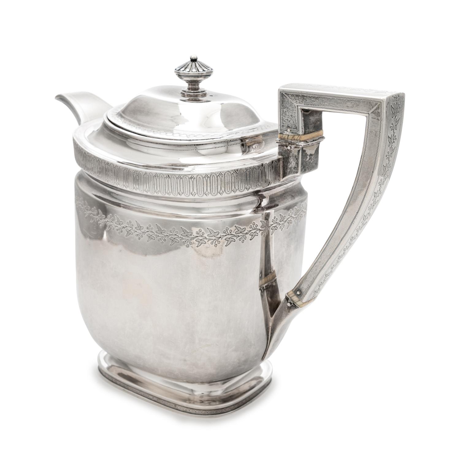A George III Silver Coffee Pot