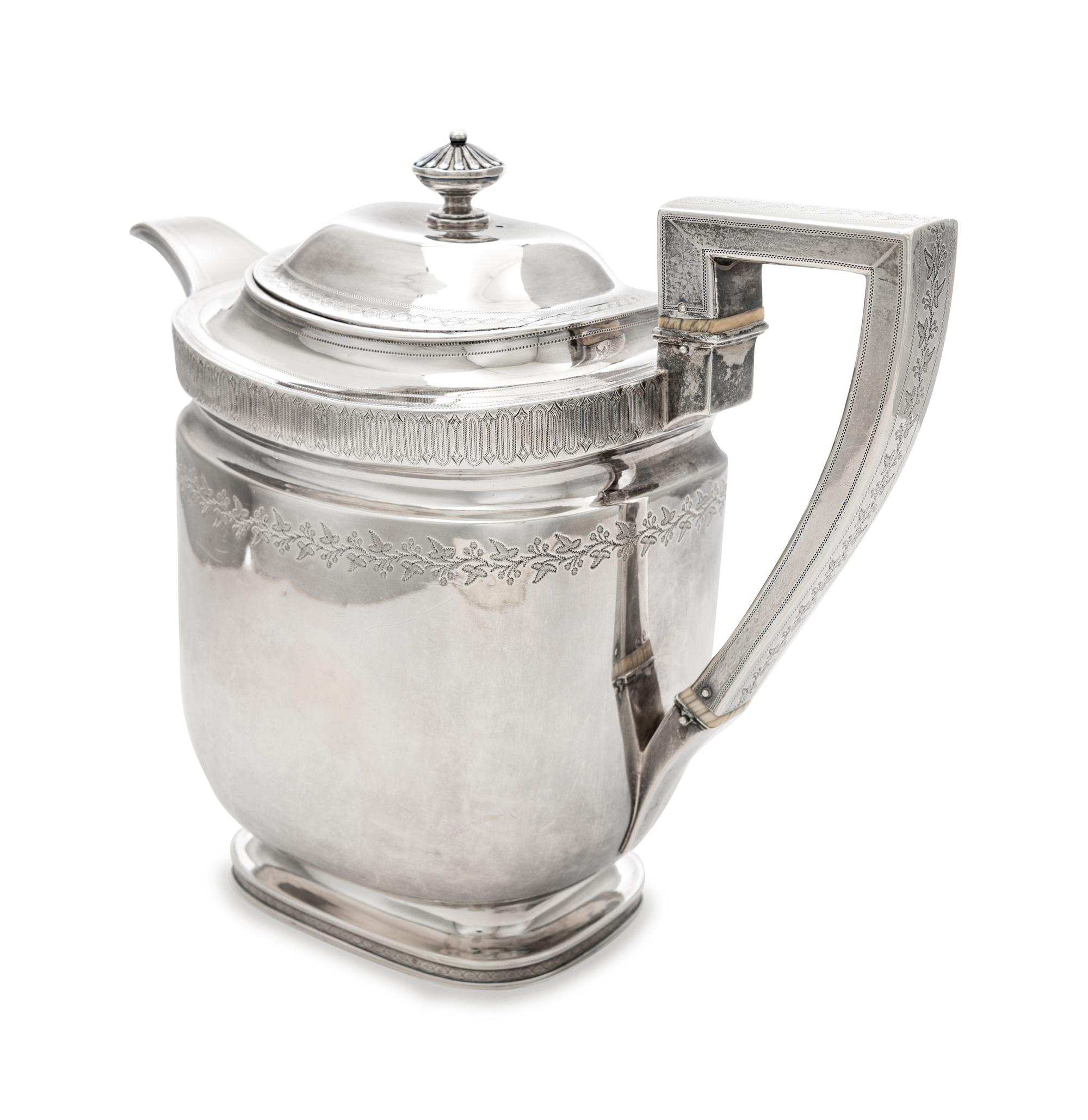 A George III Silver Coffee Pot
