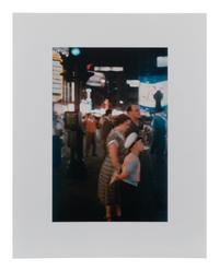A group of four images depicting New York