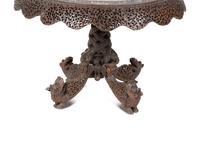 An Anglo-Indian Pierced and Carved Pedestal Table — LATE 19TH/EARLY 20TH CENTURY