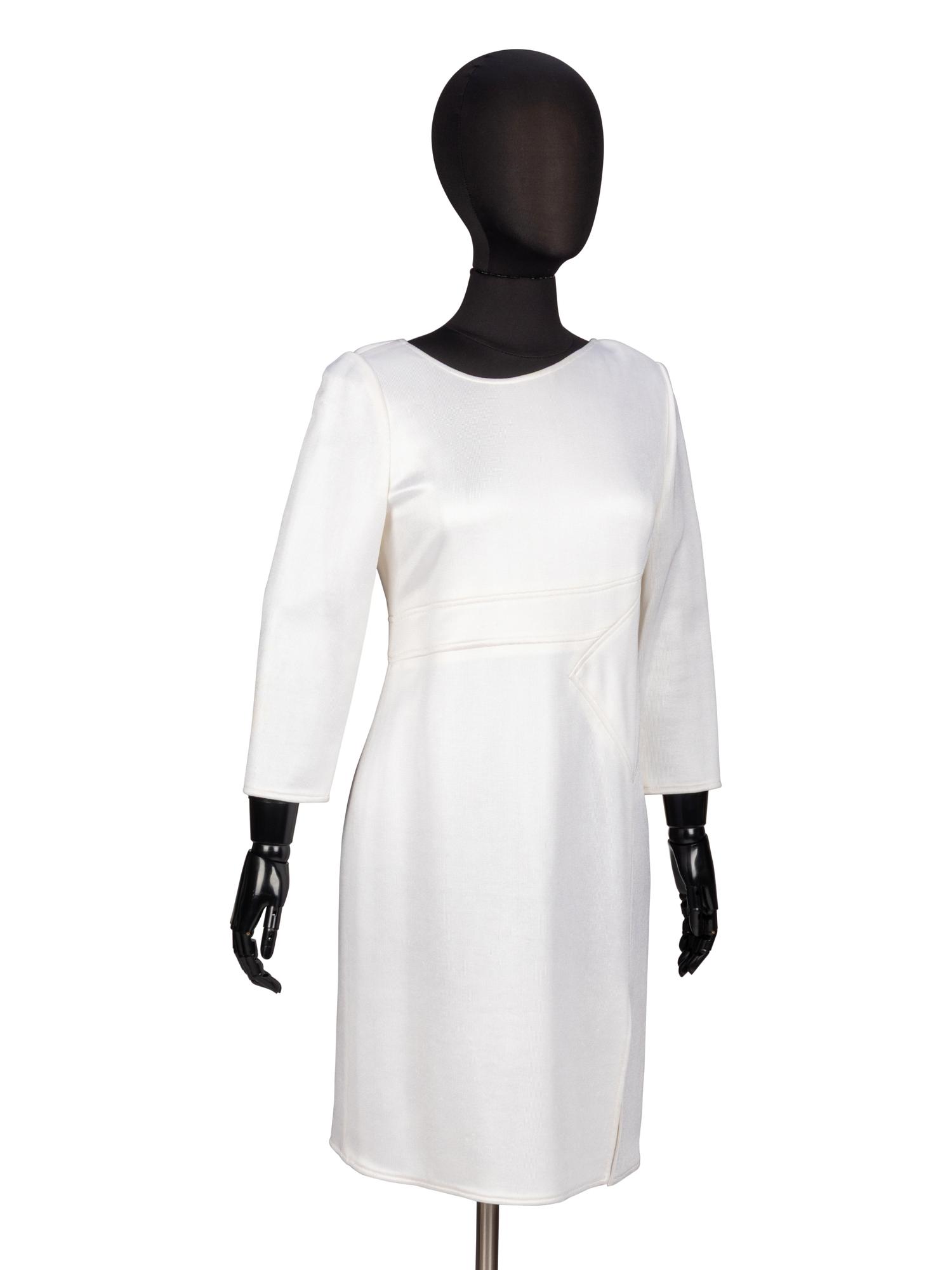 Ralph Rucci, Long Sleeve Knit Dress