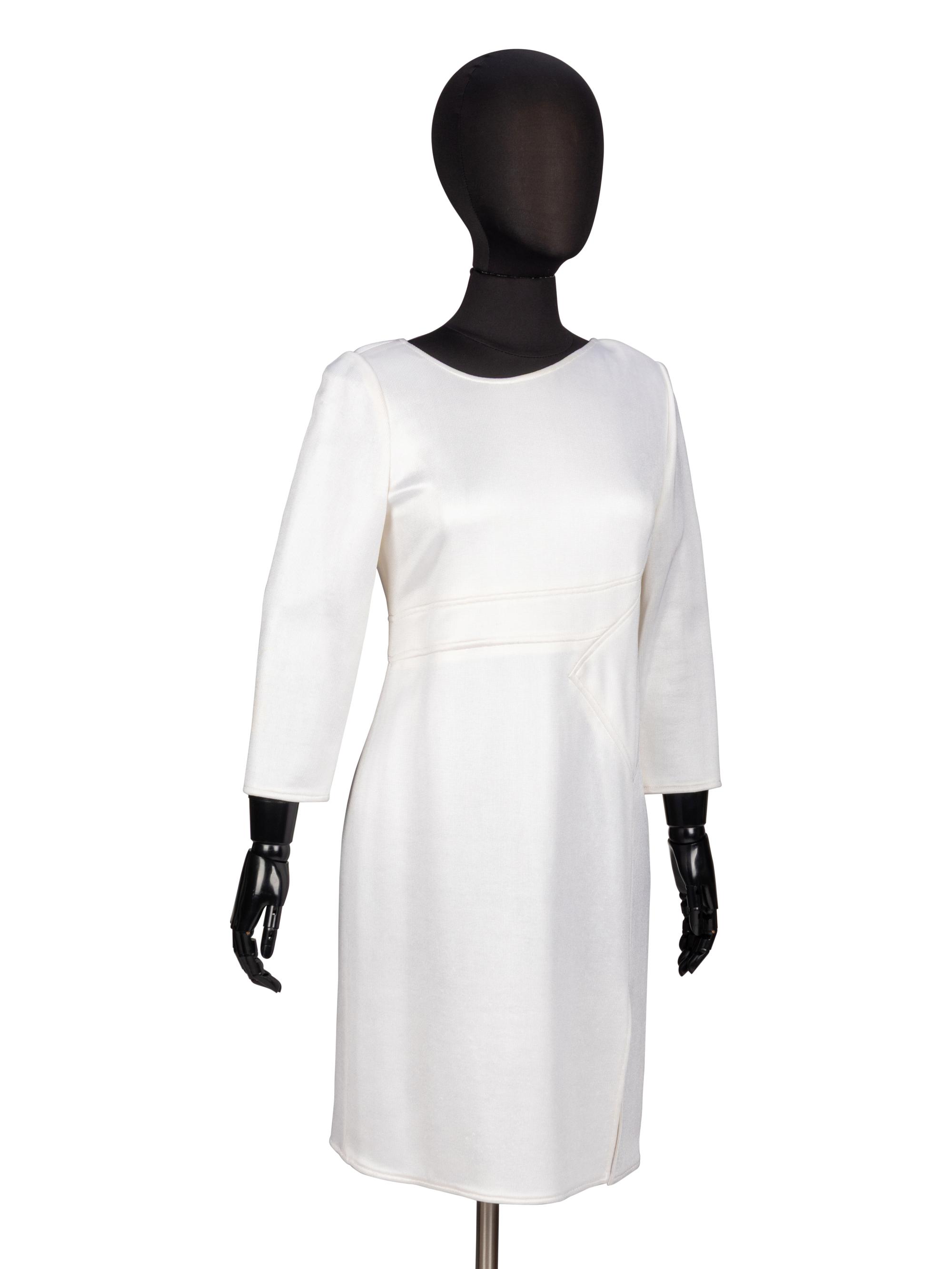 Ralph Rucci, Long Sleeve Knit Dress