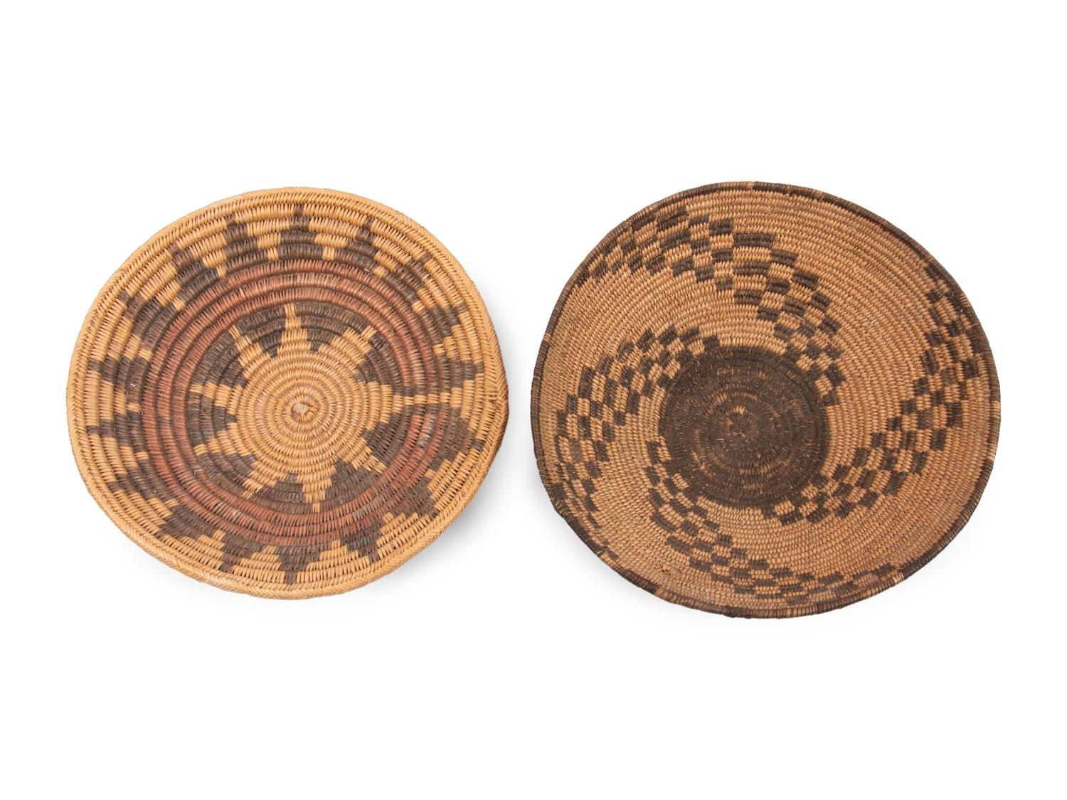 A Group of American Indian Baskets