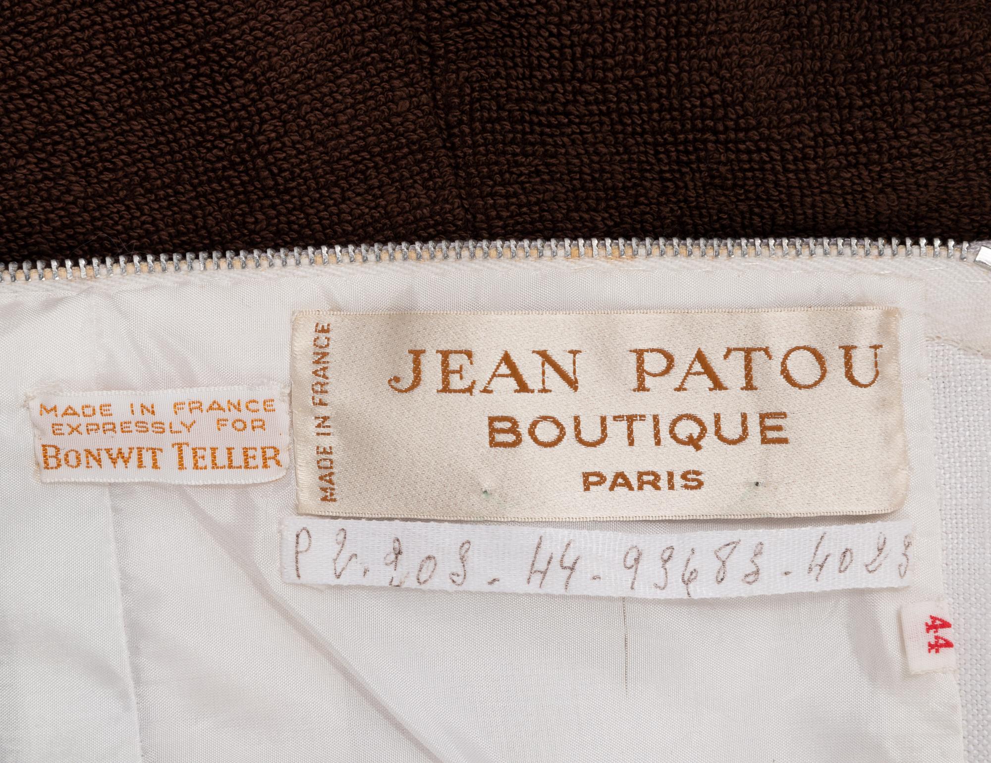 Jean Patou Haute Couture Dress, 1960s