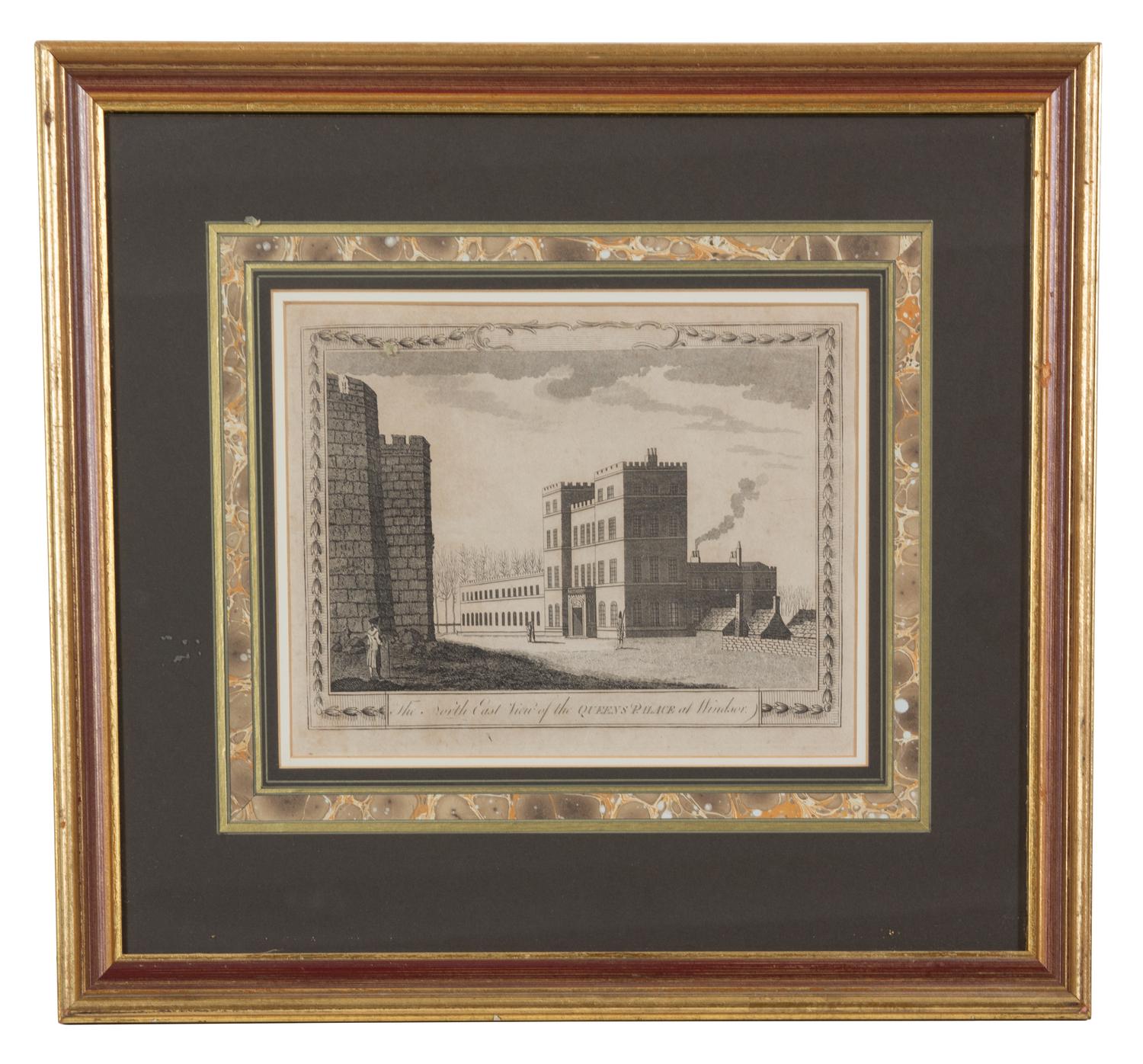 A Collection of Six Architectural Engravings Largest framed dimensions 23 x 18 inches. — 19TH CENTURY