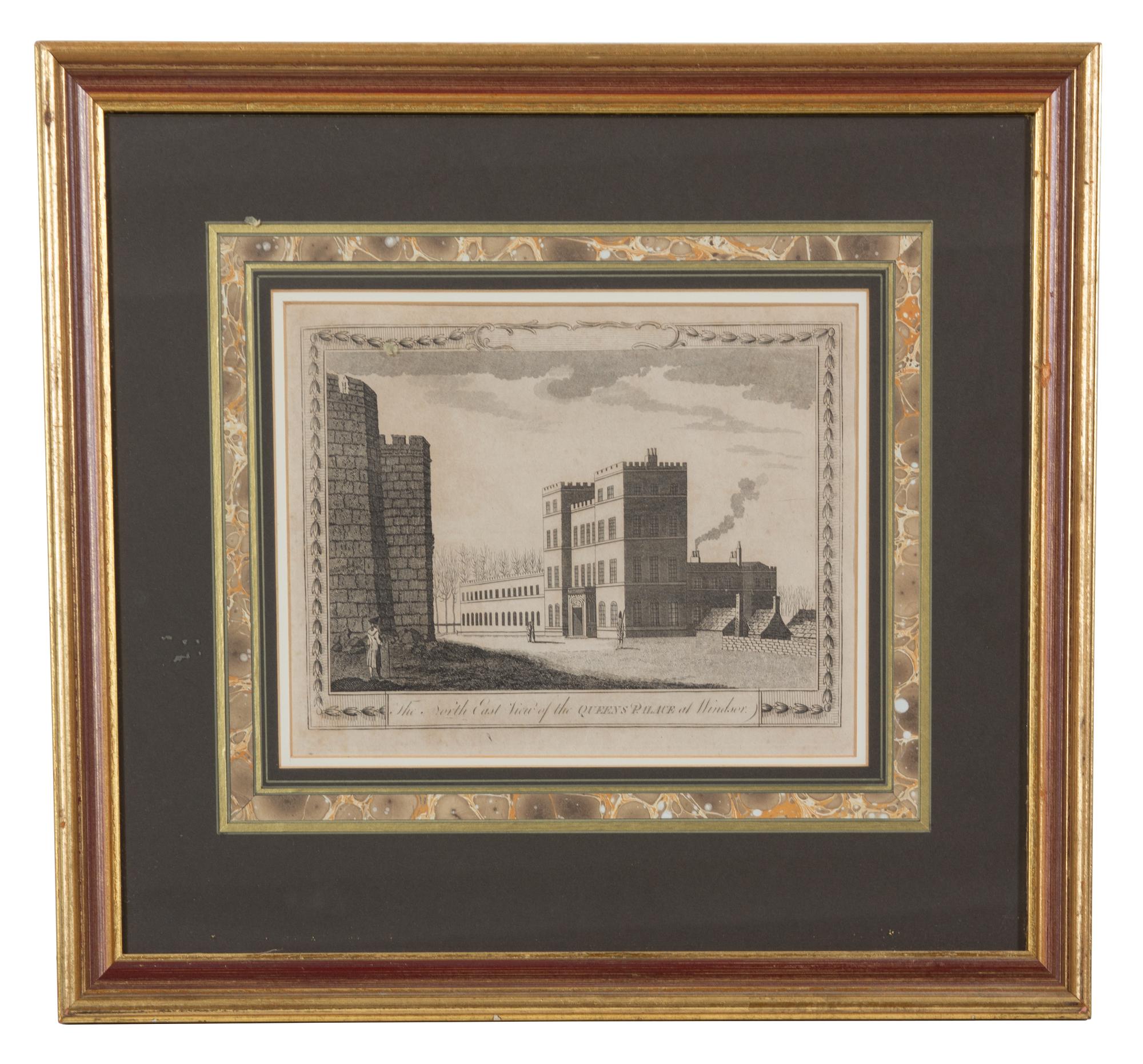 A Collection of Six Architectural Engravings Largest framed dimensions 23 x 18 inches. — 19TH CENTURY