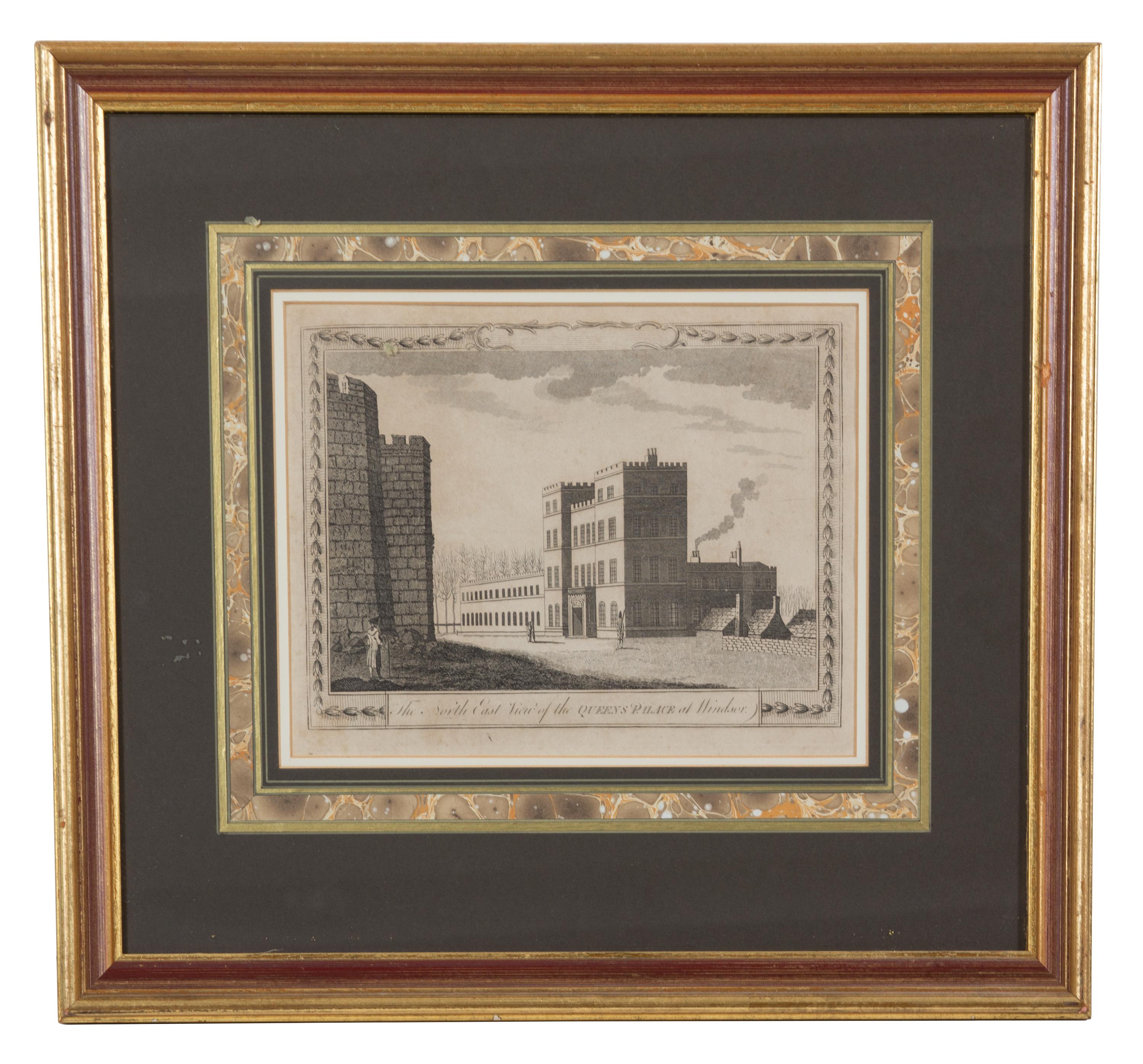 A Collection of Six Architectural Engravings Largest framed dimensions 23 x 18 inches. — 19TH CENTURY