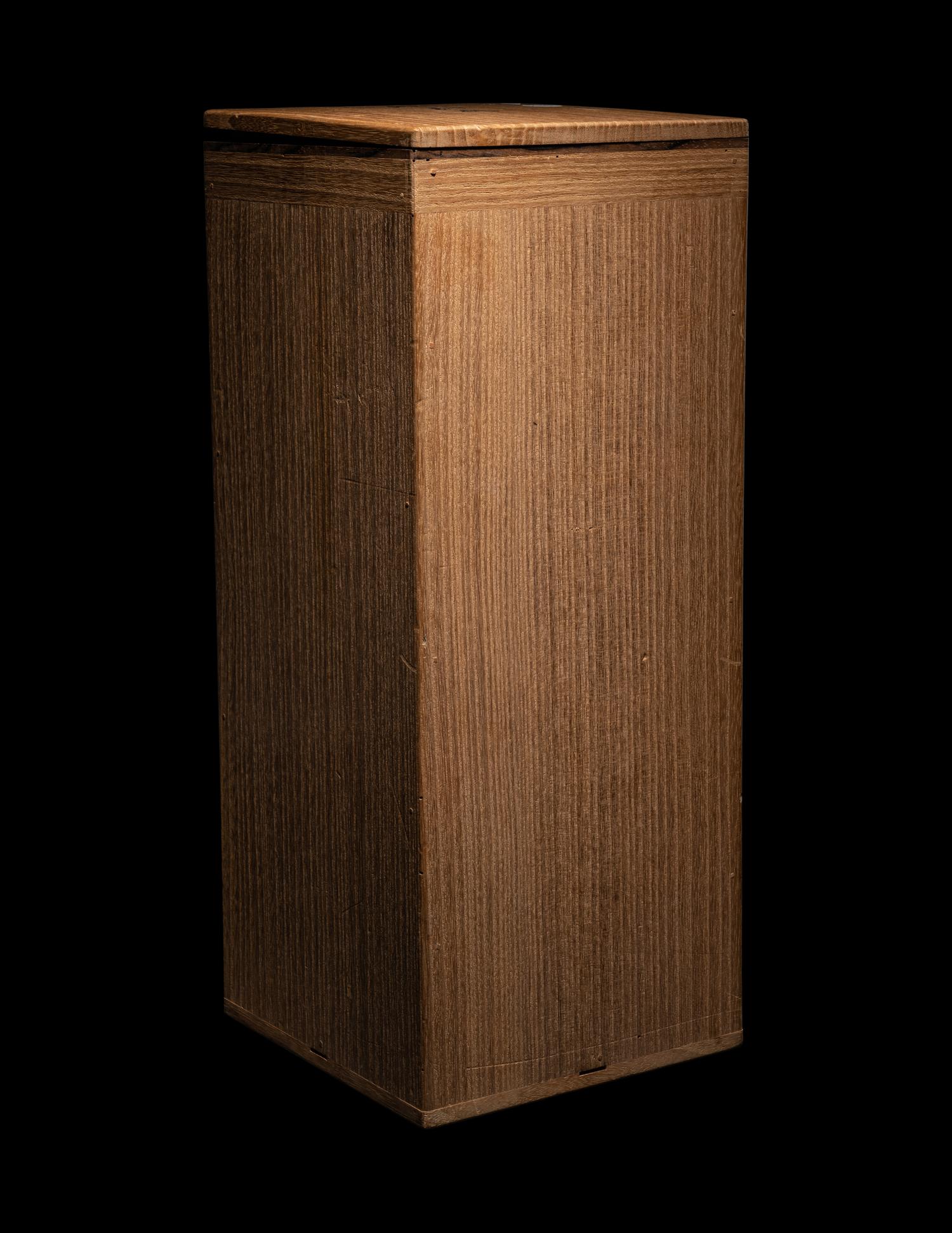 A Japanese Parcel Gilt Decorated Engraved Shakudo Flower Vase