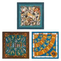 Three Hermès Scarves