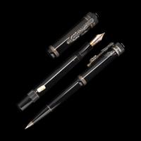 A Montblanc Limited Edition Imperial Dragon Fountain Pen and Mechanical Pencil Set