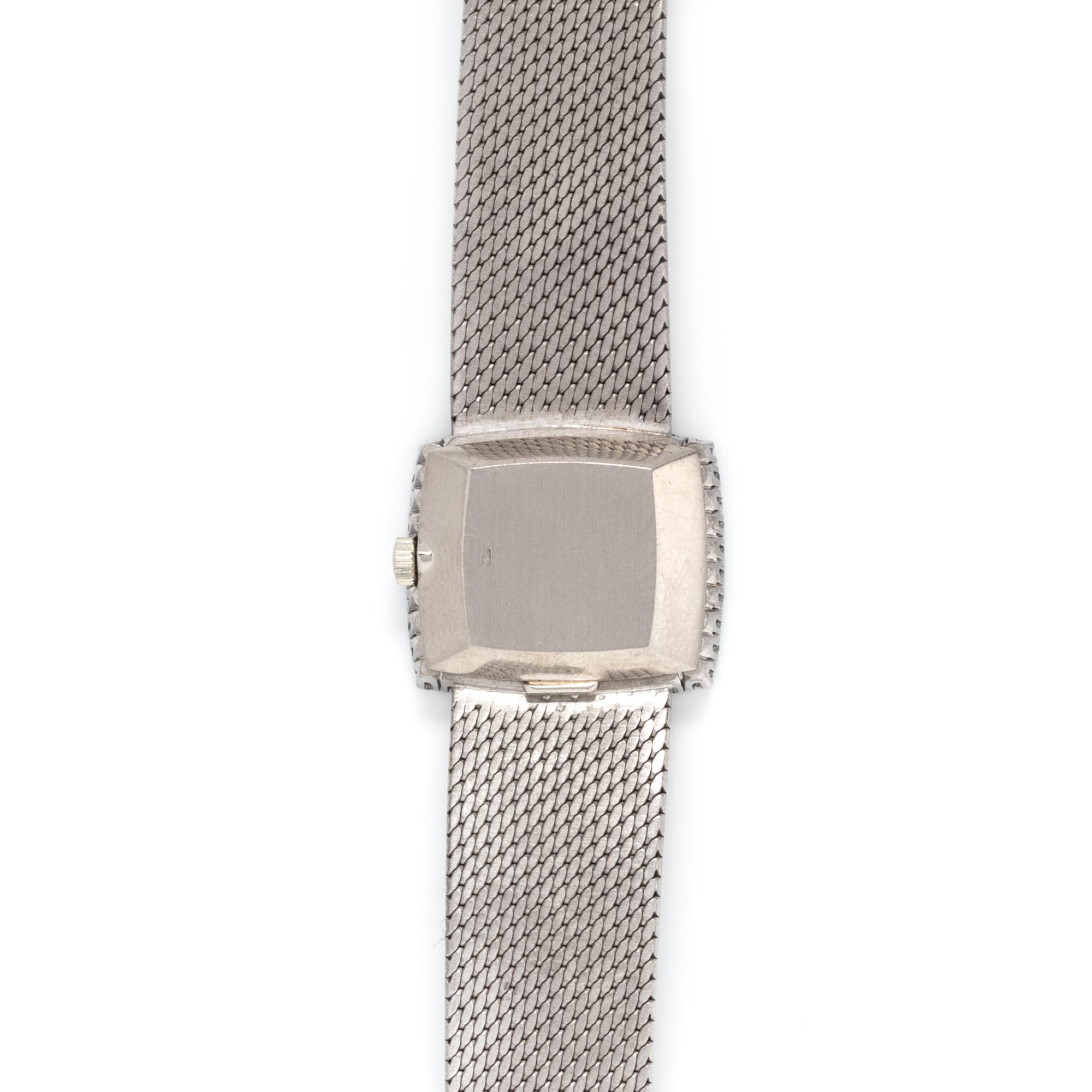 PATEK PHILIPPE, 18K WHITE GOLD AND DIAMOND REF. 3353/1 WRISTWATCH