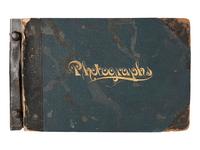 [WORLD'S FAIR]. GOLSEN, Ralph J., photographer. Photo album and souvenir map for the 1893 Chicago World's Columbian Exposition.