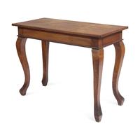 A Rococo Revival Cherry or Birch Side Table
