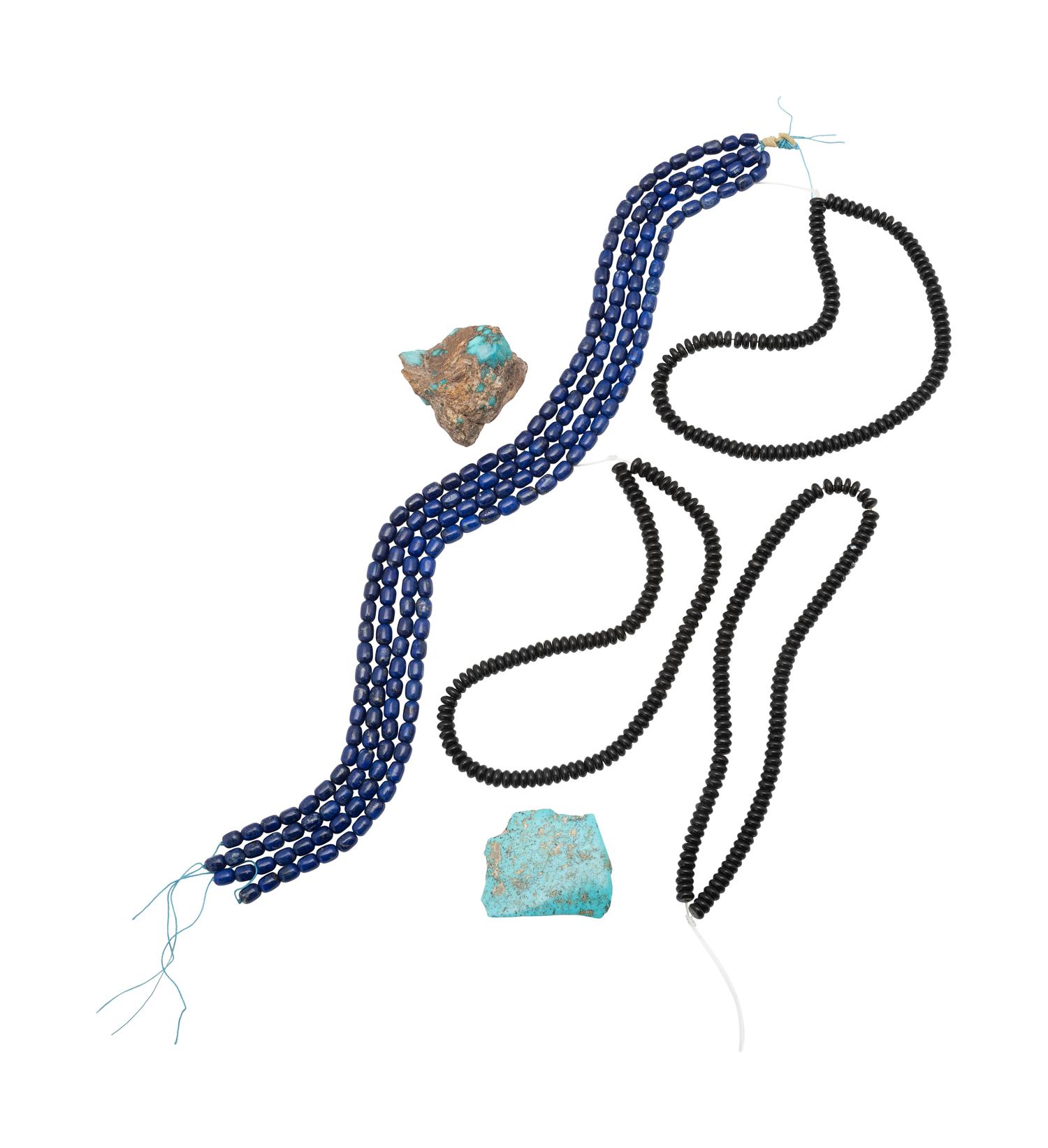 Raw Materials: Lapis, Onyx, and Turquoise