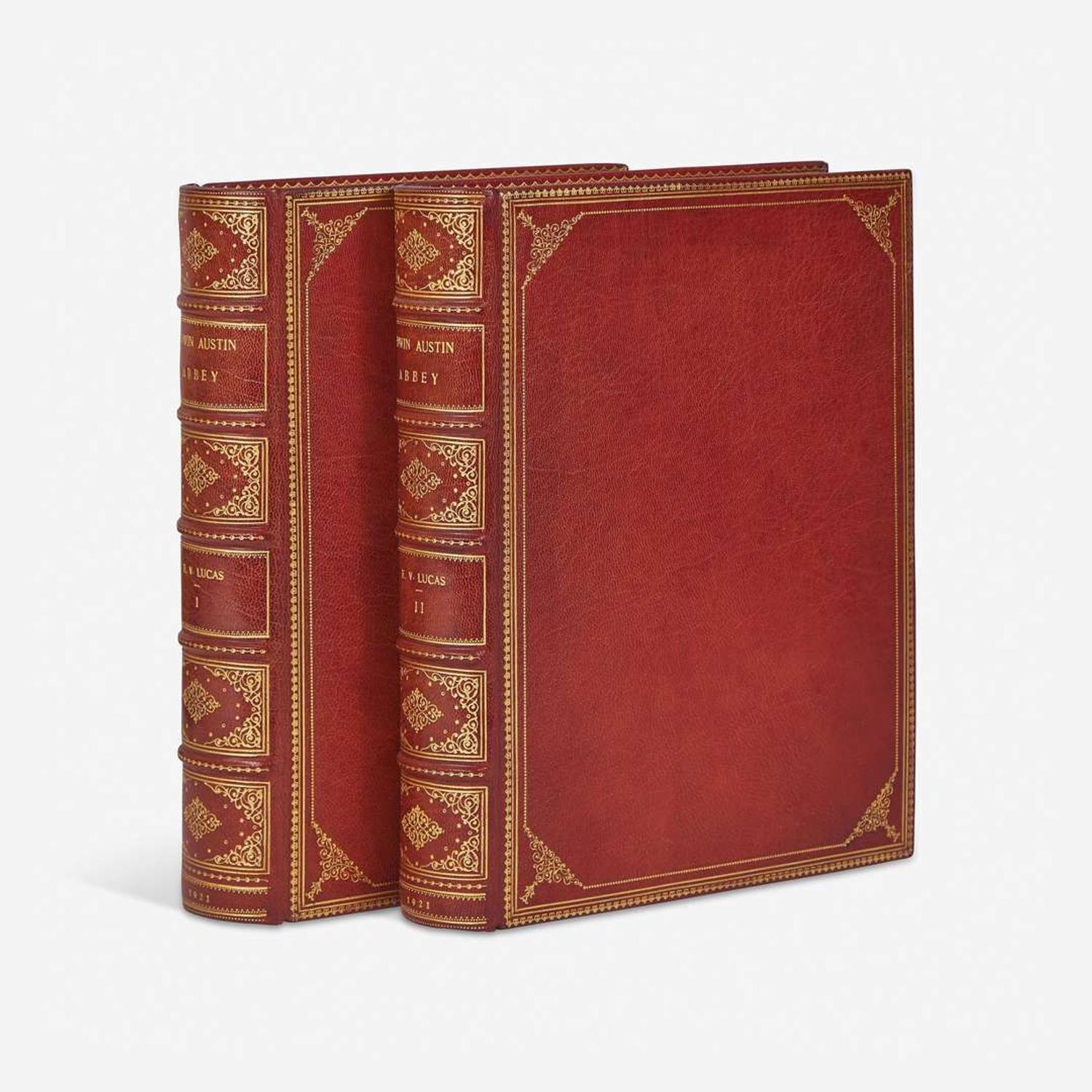 [Fine Bindings] [Bennett] Lucas, E.V. Edwin Austin Abbey, Royal Academician: The Record of His Life and Work