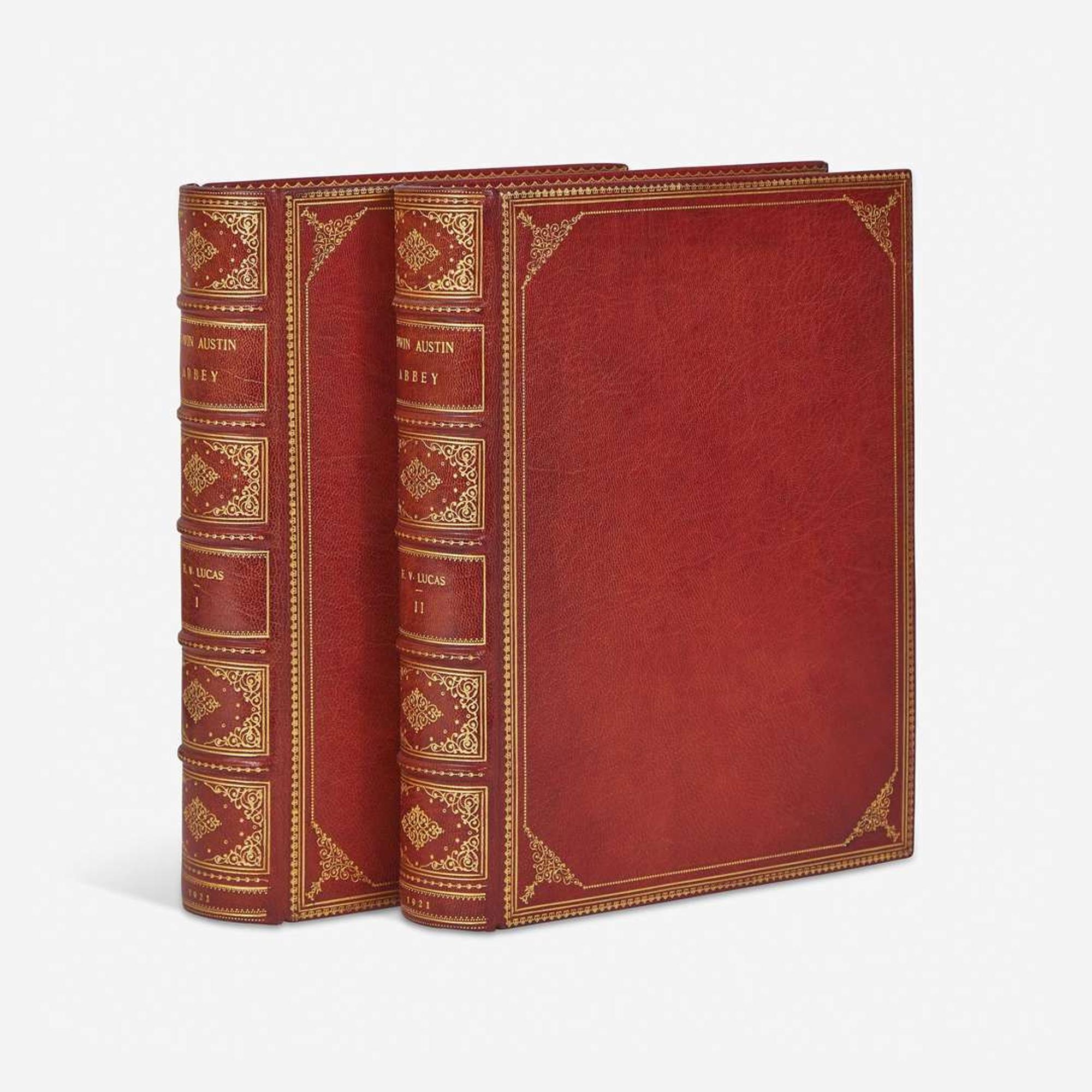 [Fine Bindings] [Bennett] Lucas, E.V. Edwin Austin Abbey, Royal Academician: The Record of His Life and Work