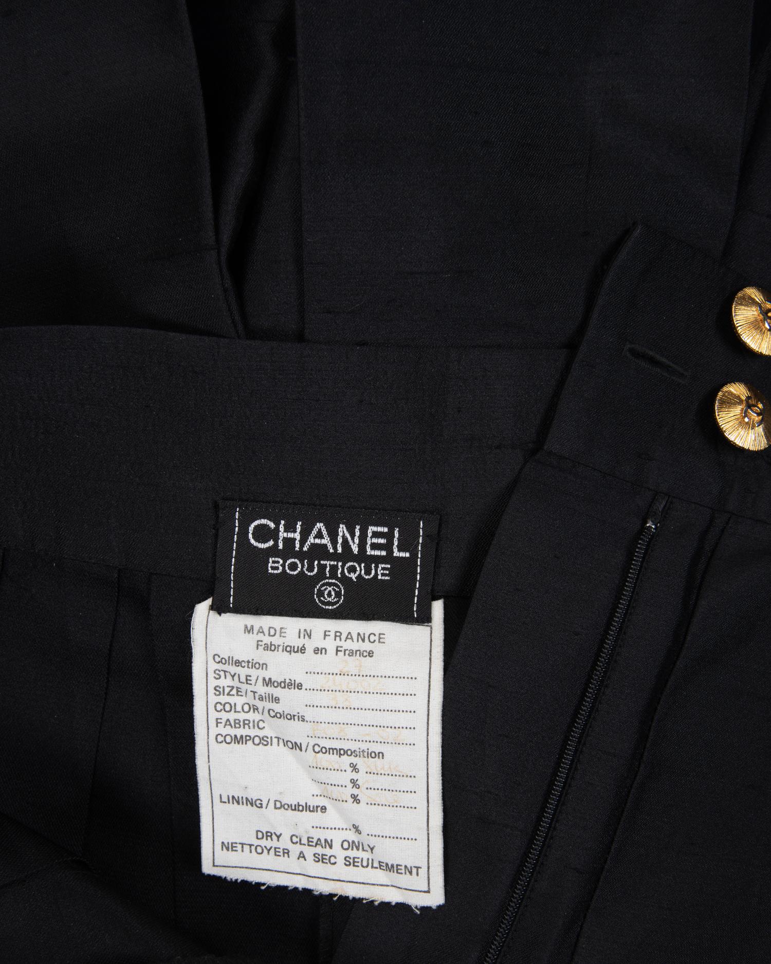 Four Designer Skirts: Three Chanel, One Gucci, 1980s-90s