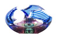 A Studio Glass Sculpture Height 7 inches. — KIT KARBLER