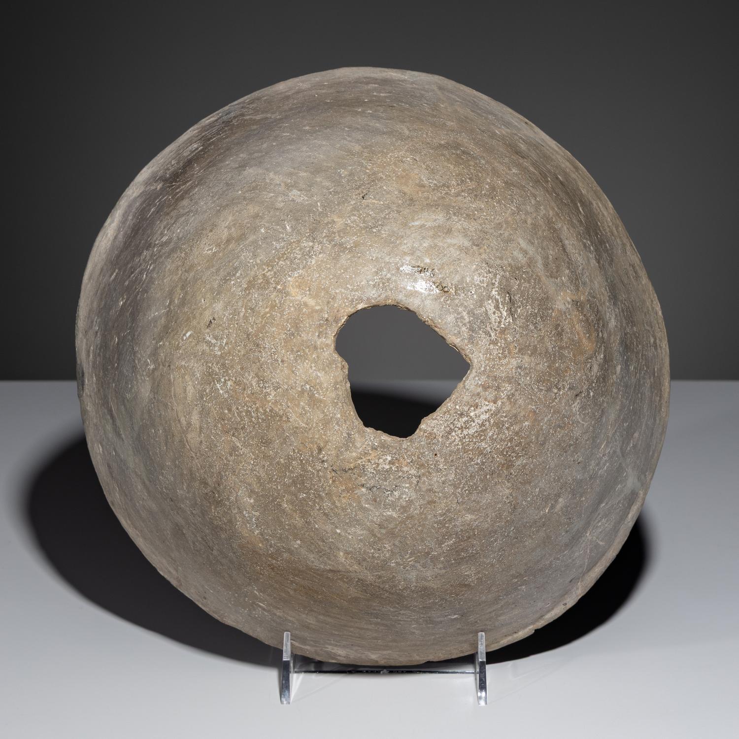 Ancestral Pueblo, Mimbres Classic Black-on-White Pottery Bowl