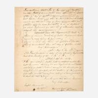 [American Revolution] Tallmadge, Benjamin Autograph Document, signed