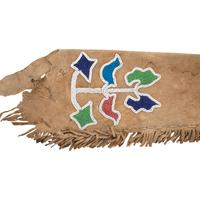 Prairie Beaded Hide Rifle Scabbard
