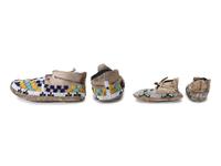 Central Plains Children's Beaded Hide Moccasins