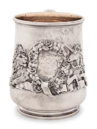 A Tiffany and Co. Silver Mug