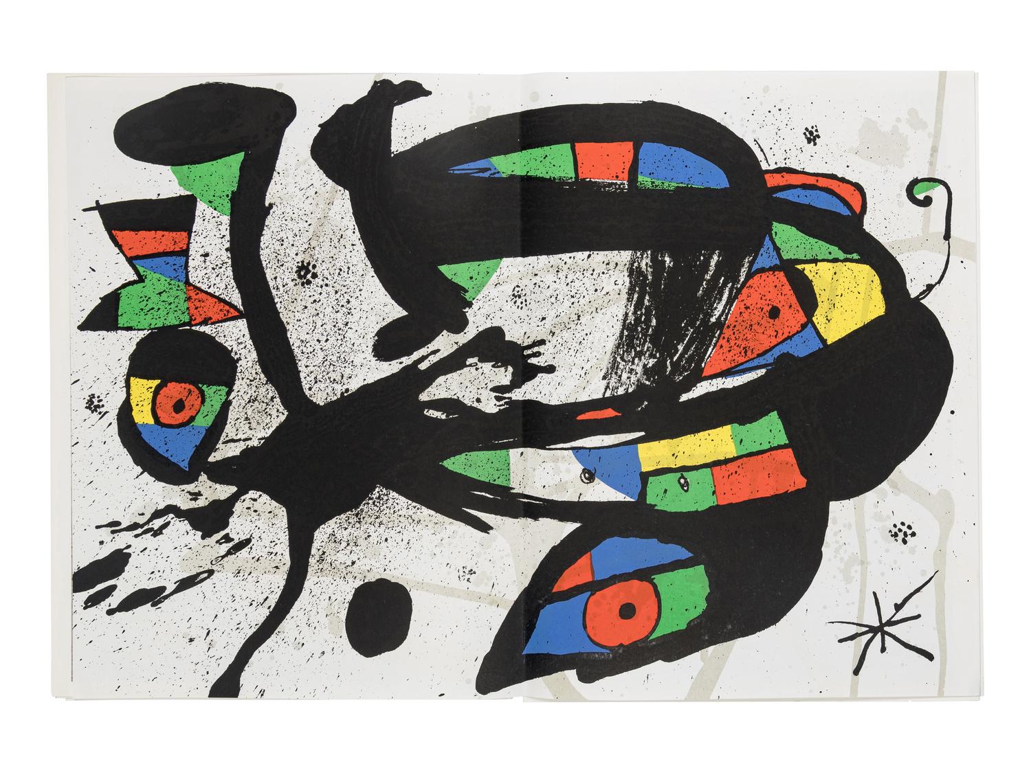[ARTISTS BOOKS]. -- [DERRIÈRE LE MIROIR - MIRÓ]. A group of 5 Joan Miró (1893-1983) issues., comprising: