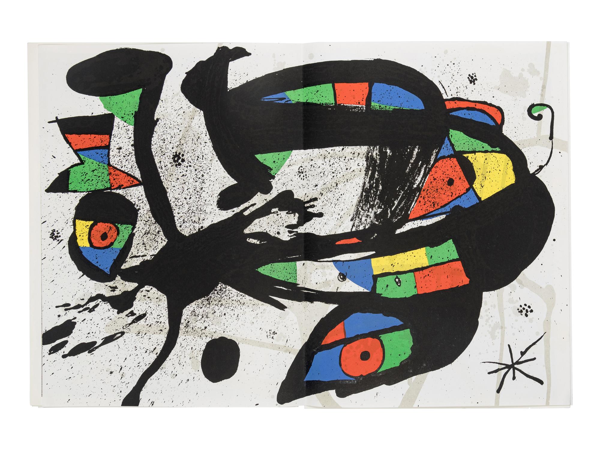 [ARTISTS BOOKS]. -- [DERRIÈRE LE MIROIR - MIRÓ]. A group of 5 Joan Miró (1893-1983) issues., comprising: