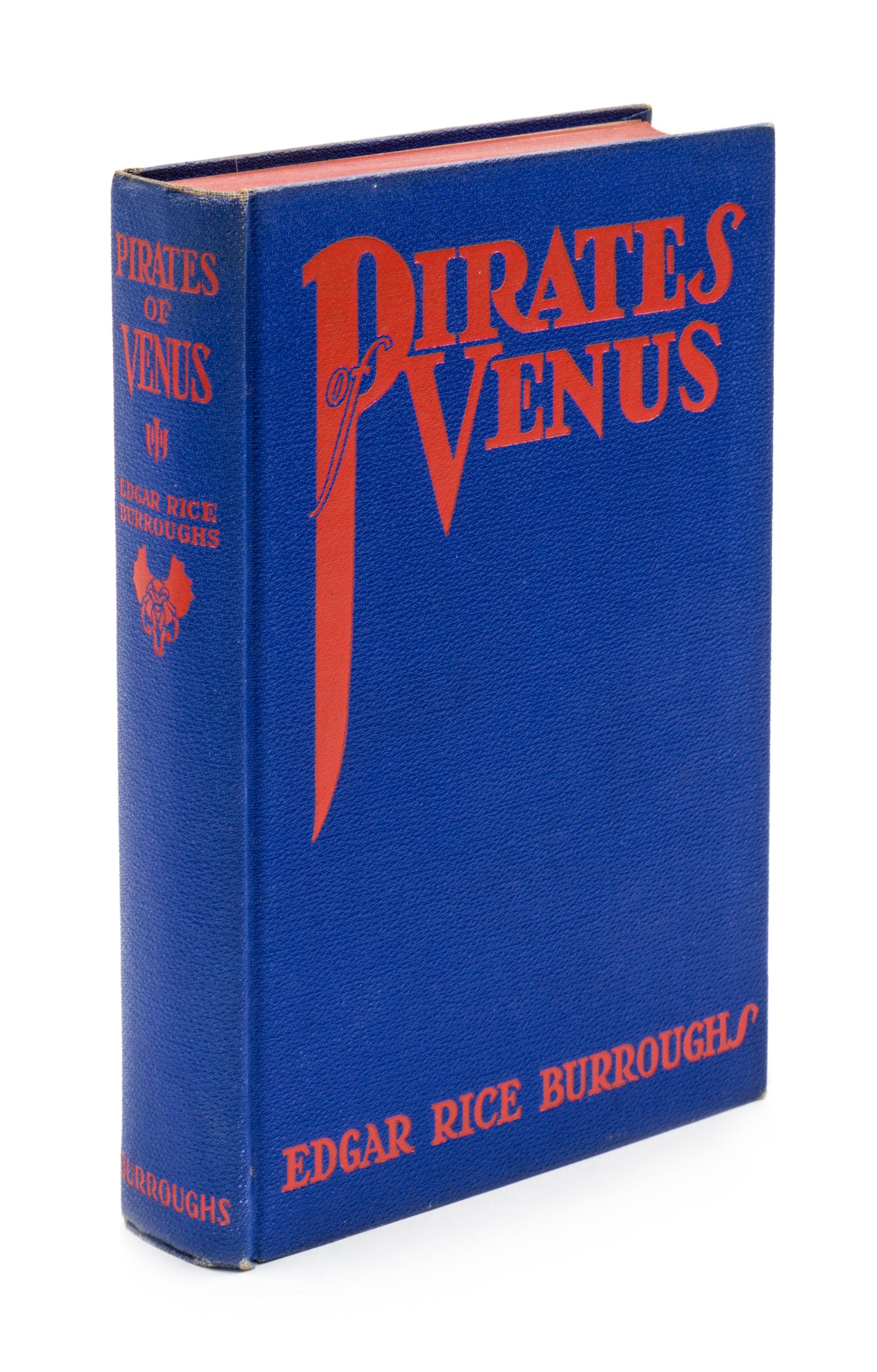 BURROUGHS, Edgar Rice (1875-1950). Pirates of Venus. Tarzana, CA: Edgar Rice Burroughs, Inc. Publishers, 1934. FIRST EDITION.