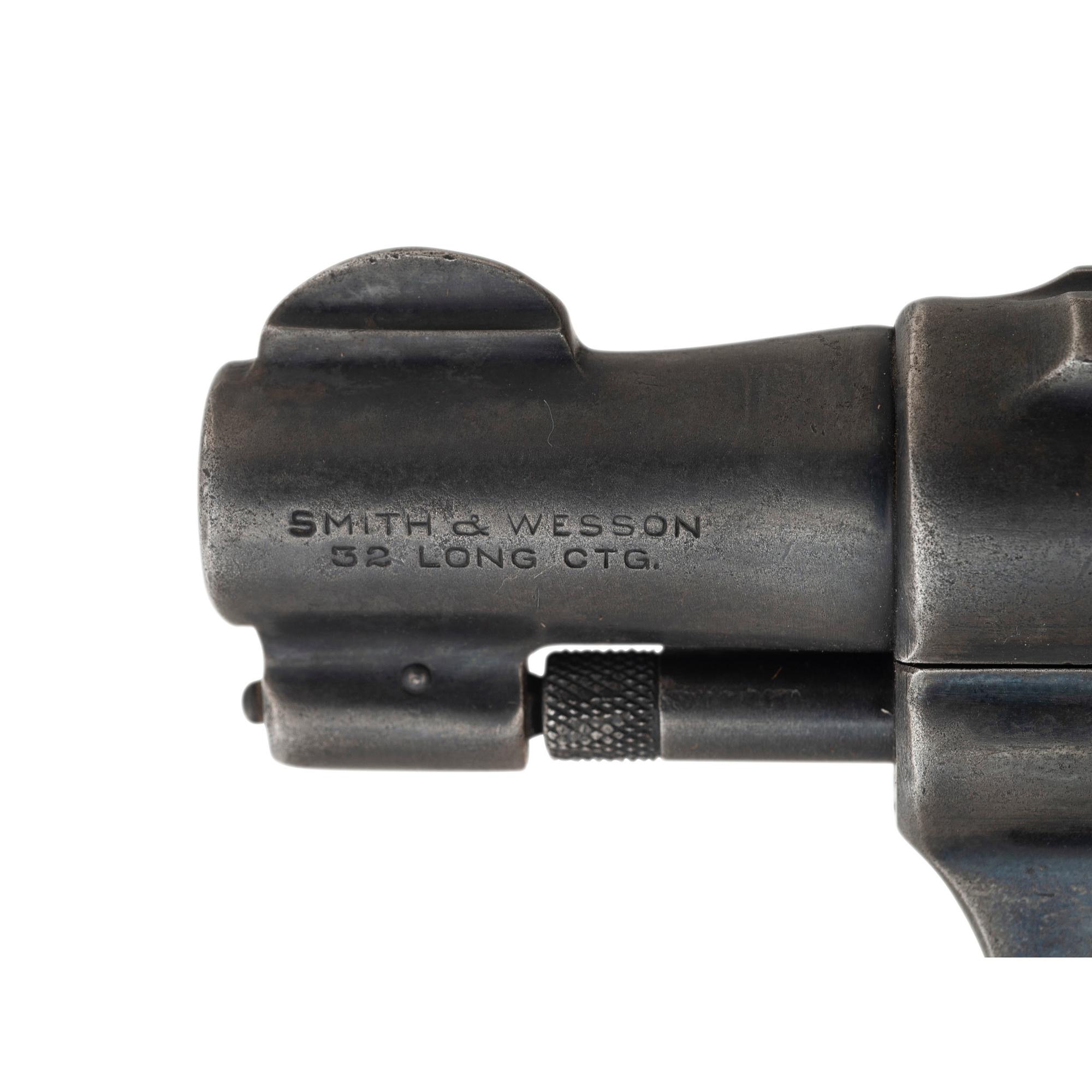 ** Smith & Wesson .32 Hand Ejector (Pre-Model 30) with 2" Barrel and Holster
