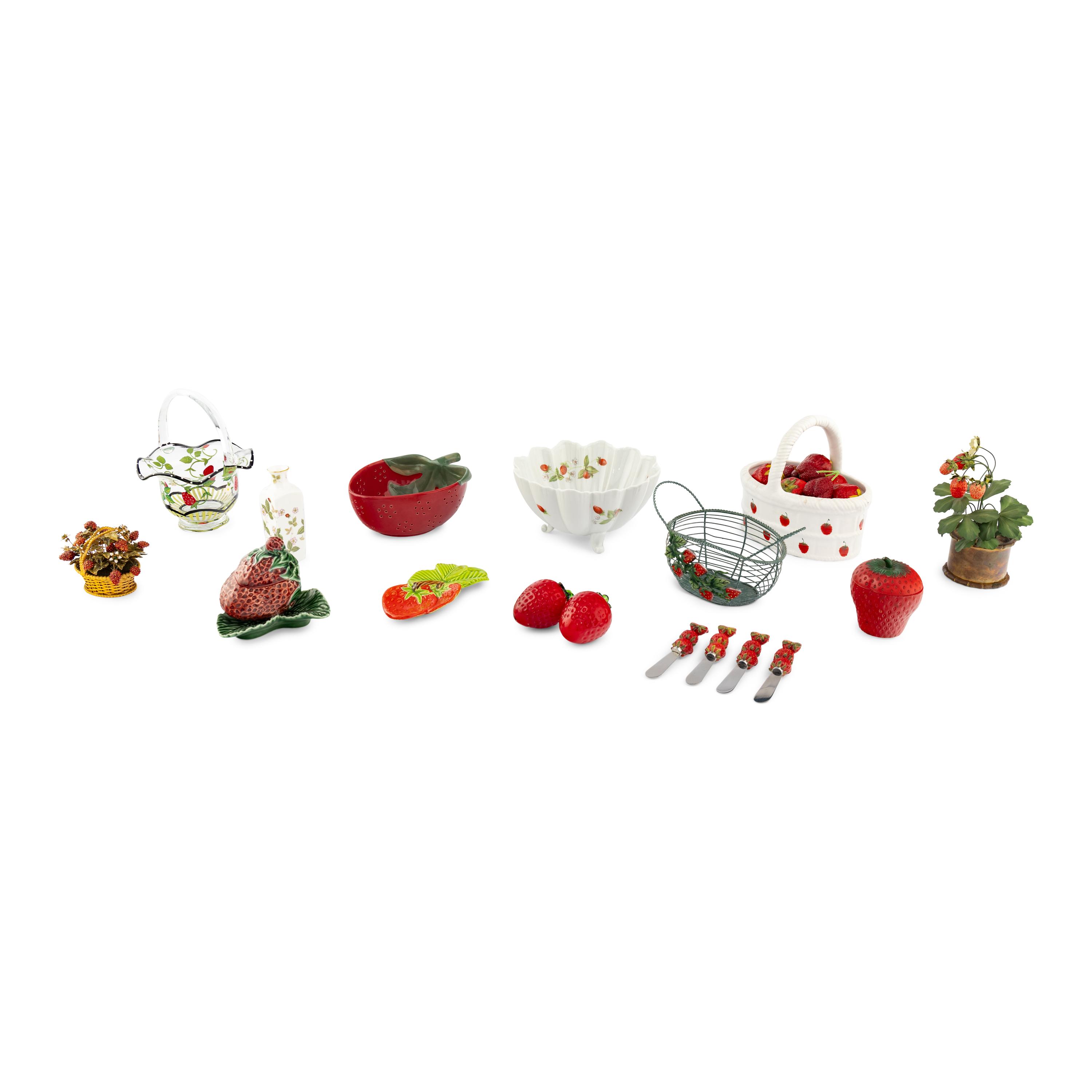 A Collection of Strawberry Themed Table Articles