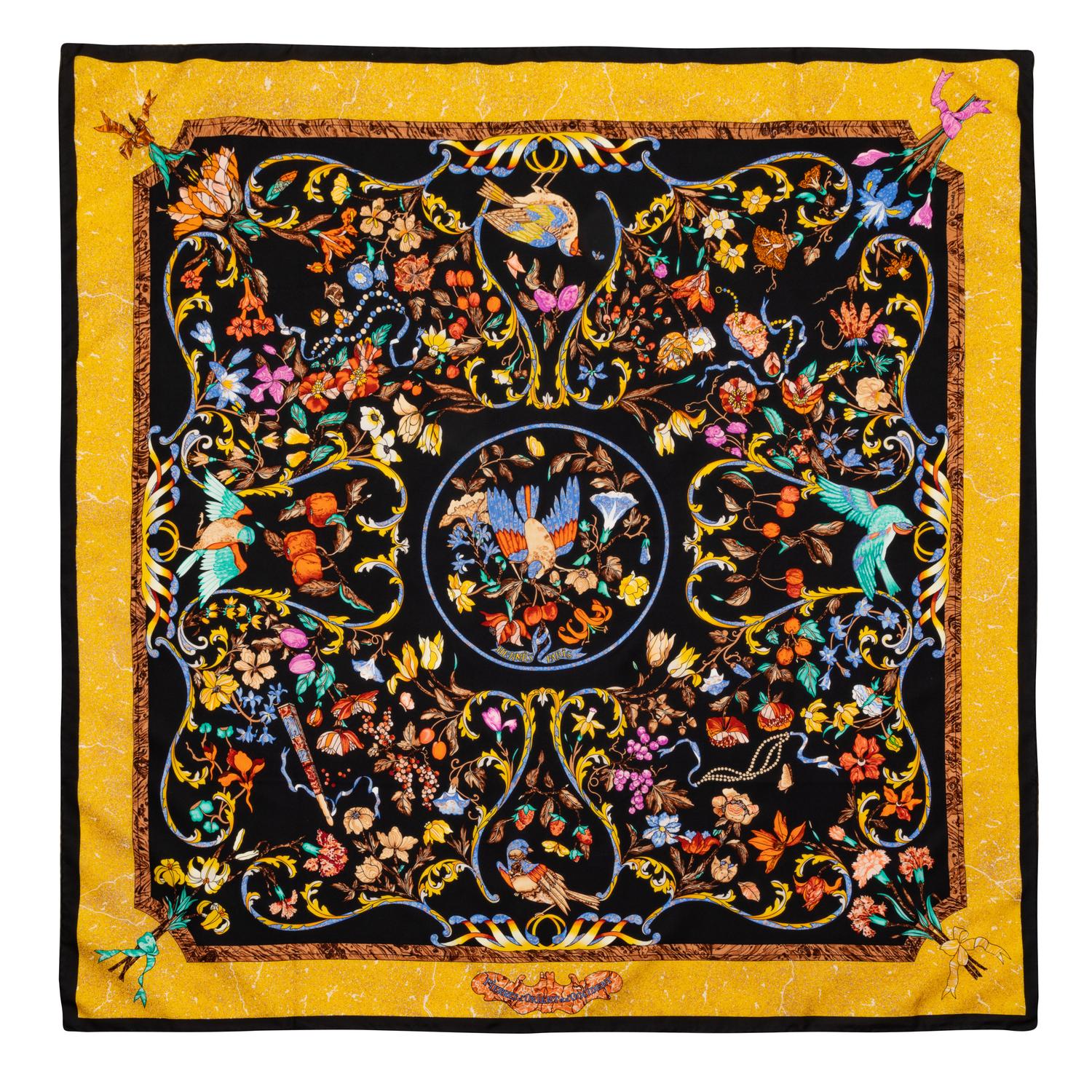 Hermès 90cm Silk Scarf
