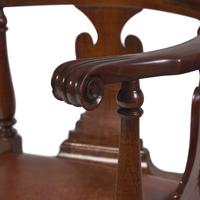 A Queen Anne Walnut Corner Chair
