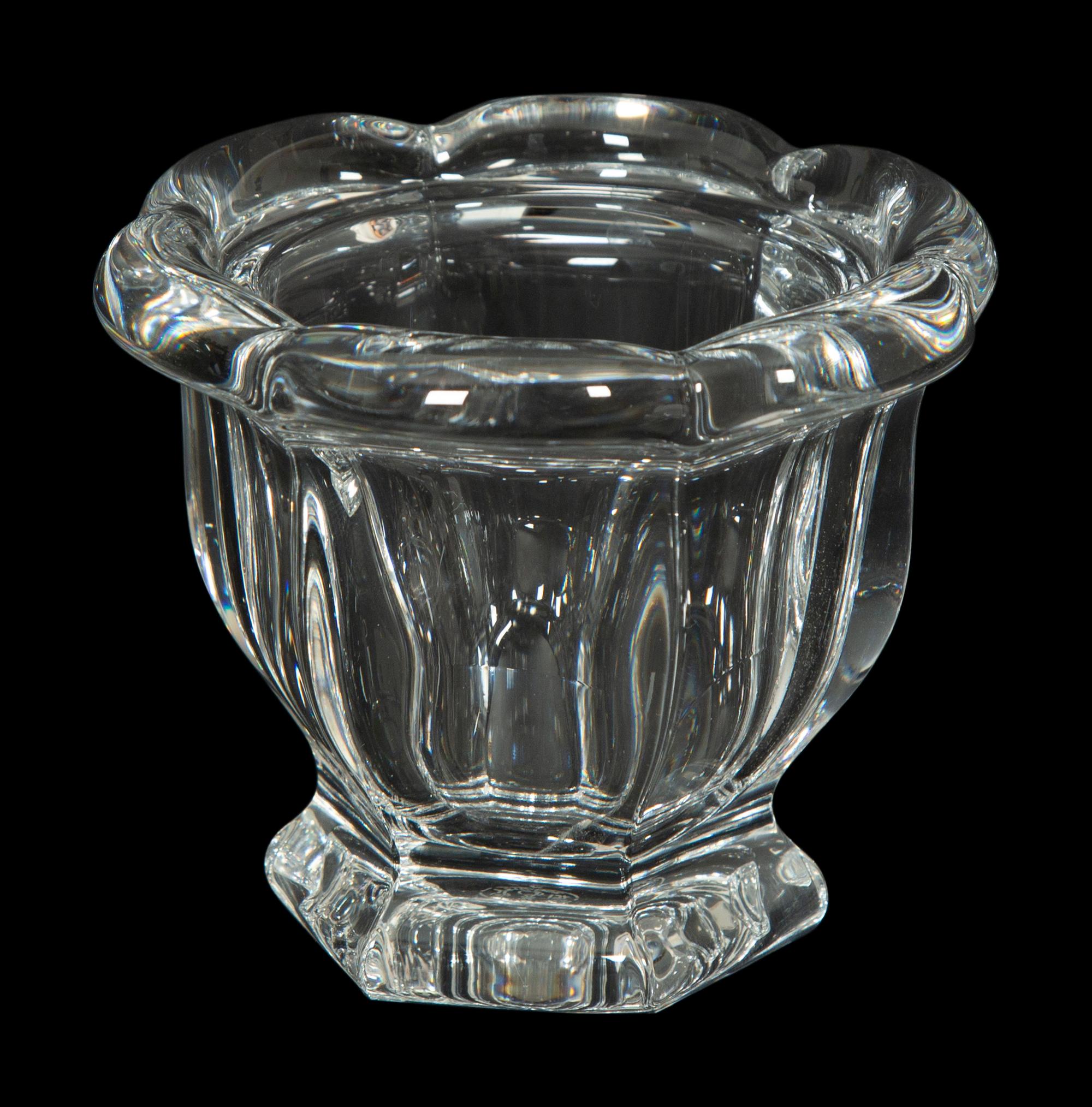 A Group of Baccarat Harcourt Missouri Glass Table Articles