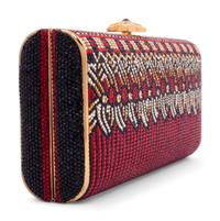 Judith Leiber Geometric Patterned Minaudière