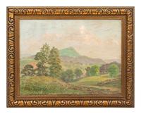 Landscape with Trees and Hills