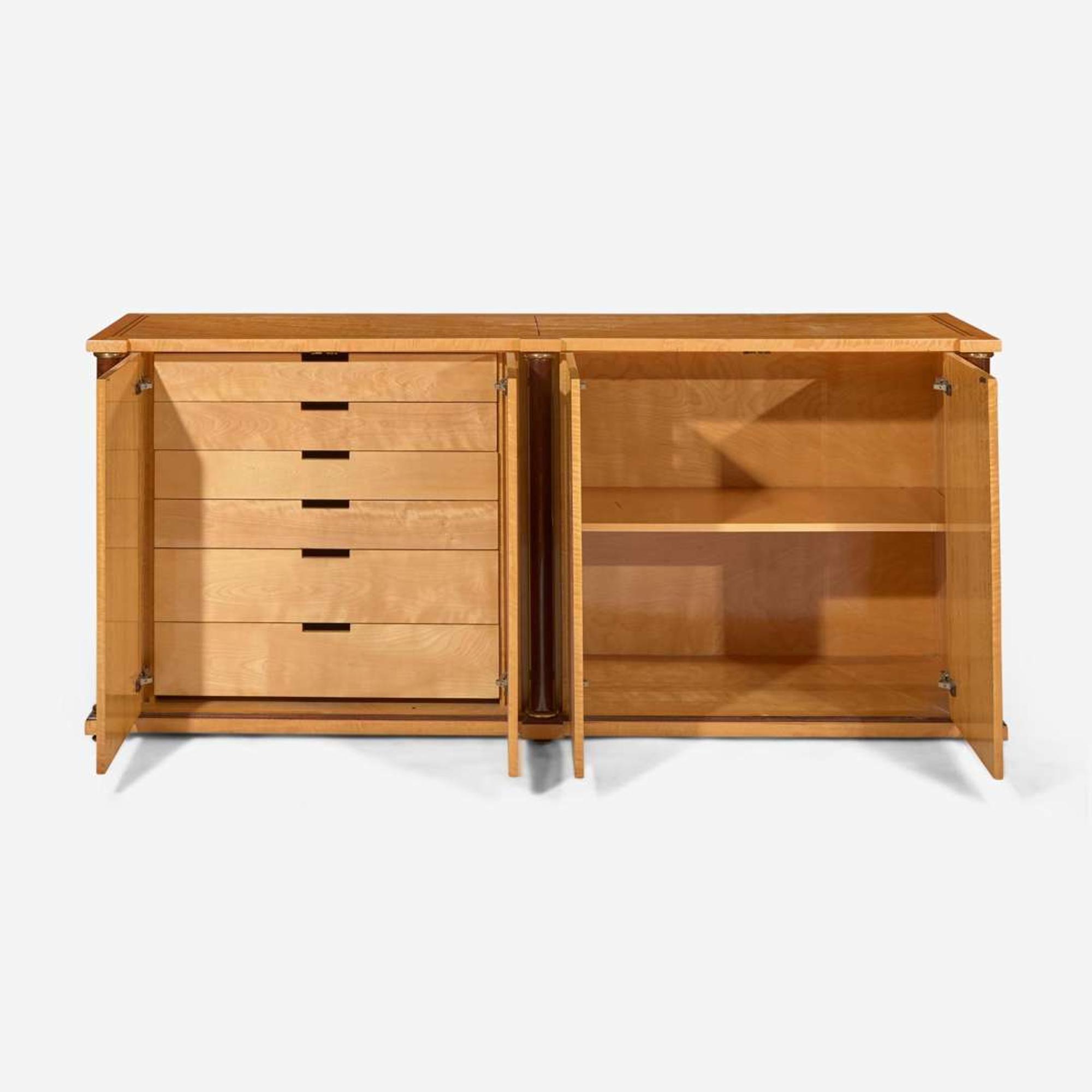 Vladimir Kagan (American, 1927-2016) The Kagan Family Copeland Dining Room Set, Vladimir Kagan Designs, Inc., USA, circa 1983