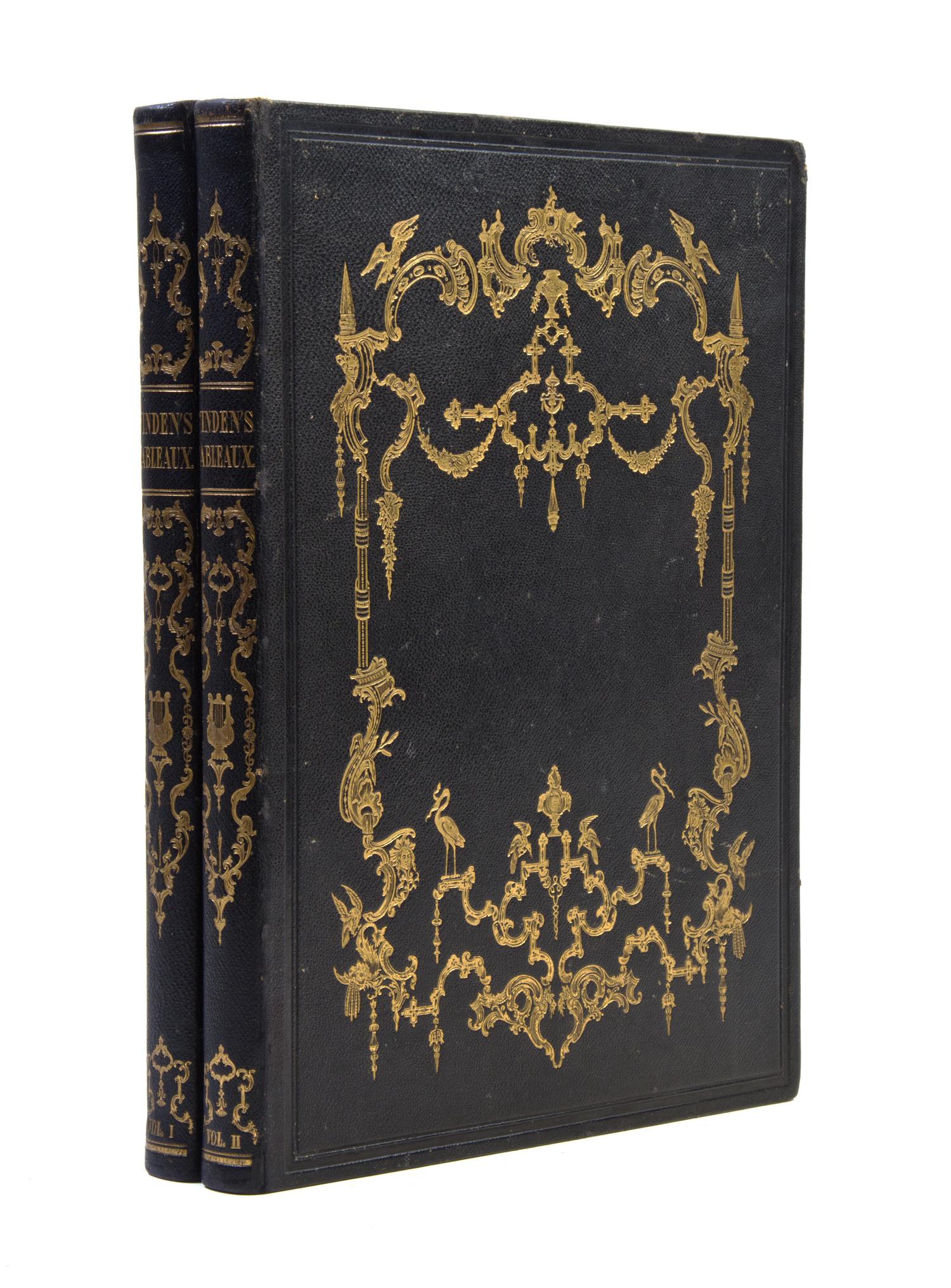 (ENGRAVINGS) FINDEN, W. AND E. Findens' Tableaux of National Character, Beauty and Costume. London, 1873. 2 vols.
