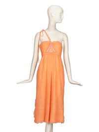 Bill Gibb, Embroidered Day Dress, 1970s