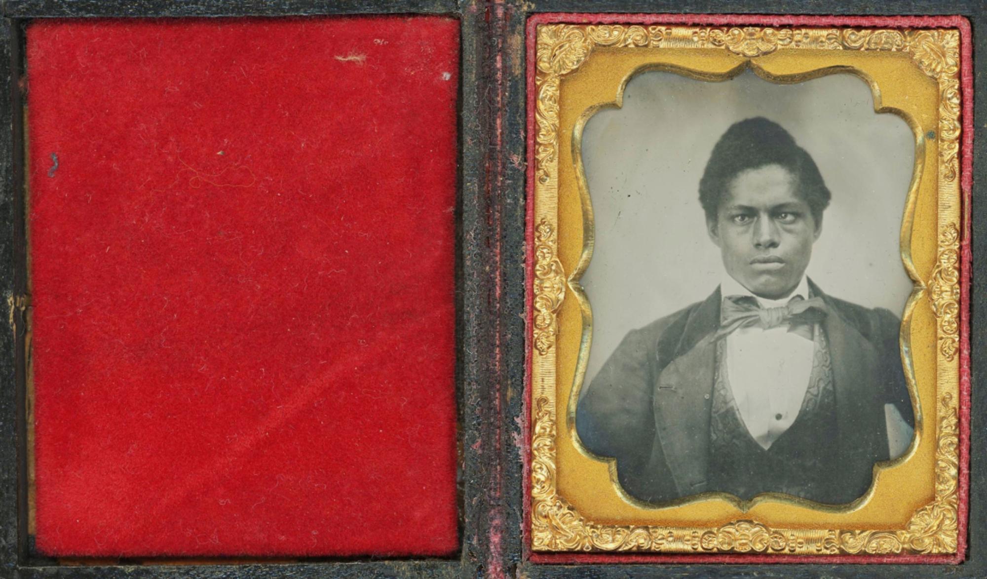 [Ambrotype] African American Man