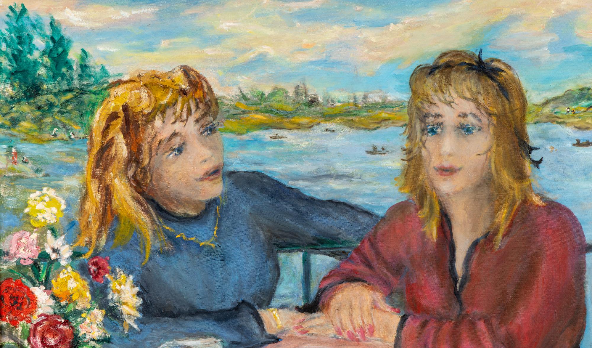 Sisters, Central Park, Teatime on the Terrace