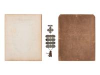 [CIVIL WAR]. Group incl. corps and ladder badges, 44th Massachusetts Infantry Regiment.